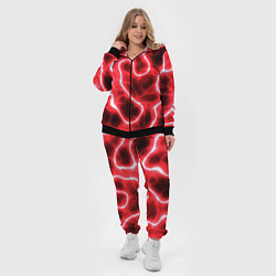Женский 3D-костюм Огненный камуфляж, цвет: 3D-черный — фото 2
