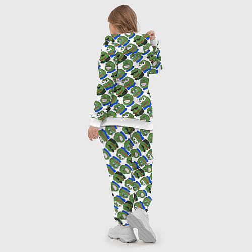 Женский костюм Эмоции Пепе / 3D-Белый – фото 5