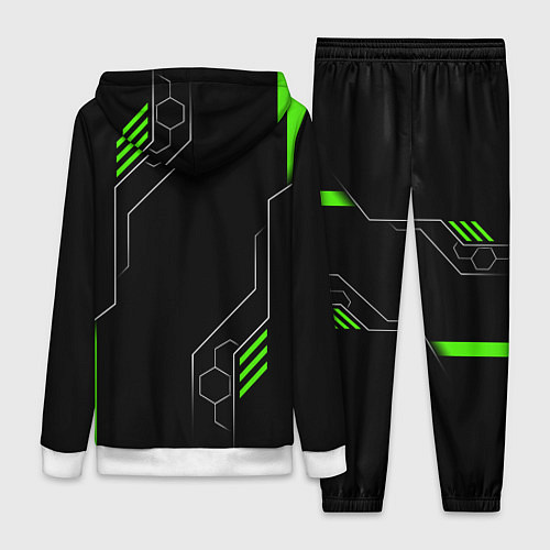 Женский костюм Samurai - Зеленые технологии / 3D-Белый – фото 2