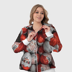 Женский 3D-костюм Фон из киндер сюрприз, цвет: 3D-белый — фото 2