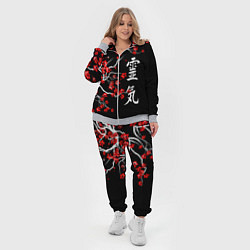 Женский 3D-костюм Сакура в цвету, цвет: 3D-меланж — фото 2