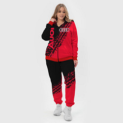 Женский 3D-костюм Audi, цвет: 3D-красный — фото 2