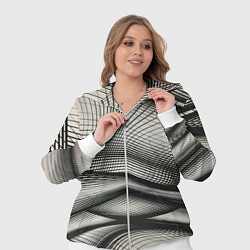 Женский 3D-костюм Переплетение сетей, цвет: 3D-белый — фото 2