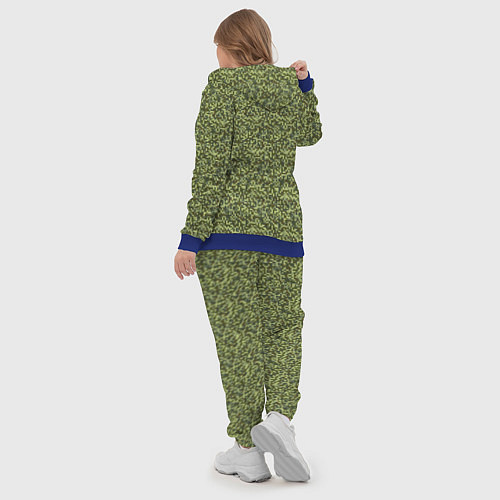 Женский костюм Армейская форма мелкий пиксель / 3D-Синий – фото 5