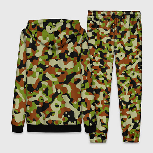 Женский костюм Камуфляж British / 3D-Черный – фото 2