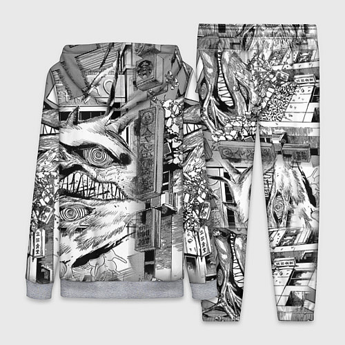 Женский костюм Аки Человек Бензопила / 3D-Меланж – фото 2