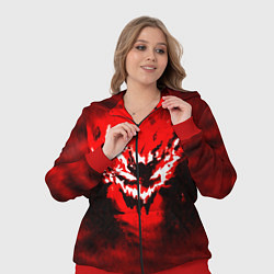 Женский 3D-костюм SHADOW FIEND PHONK ZXC, цвет: 3D-красный — фото 2