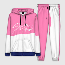 Женский костюм Stray Kids pink and white