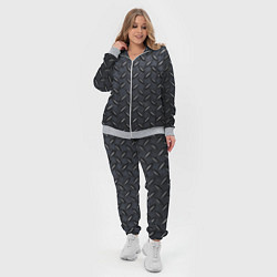 Женский 3D-костюм Стальное противоскользящее покрытие - текстура, цвет: 3D-меланж — фото 2