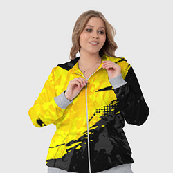 Женский 3D-костюм Black and yellow, цвет: 3D-меланж — фото 2