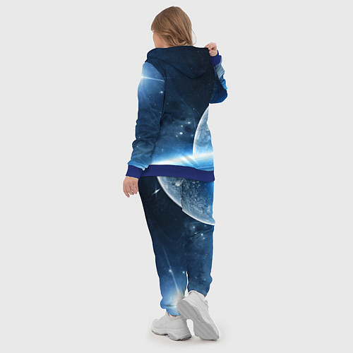 Женский костюм Космическое пространство - NASA / 3D-Синий – фото 5