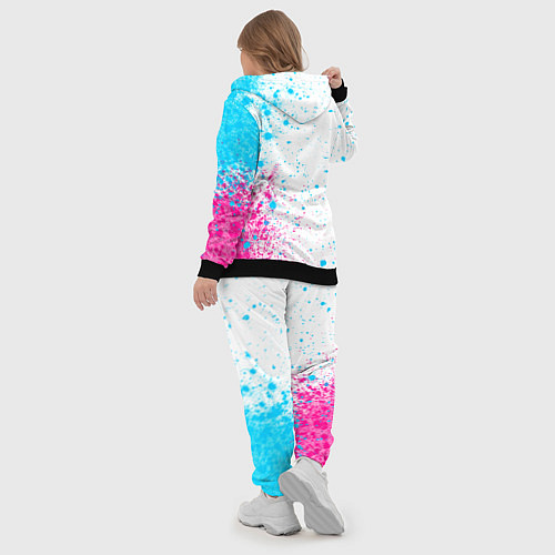 Женский костюм Ajax neon gradient style: по-вертикали / 3D-Черный – фото 5