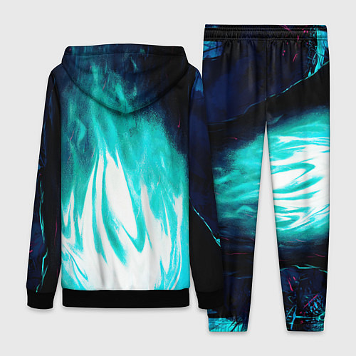 Женский костюм Водяной Кроль / 3D-Черный – фото 2