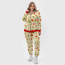 Женский 3D-костюм С Новым 2023 Годом, цвет: 3D-красный — фото 2