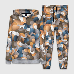 Женский 3D-костюм Котики это жидкость, цвет: 3D-меланж