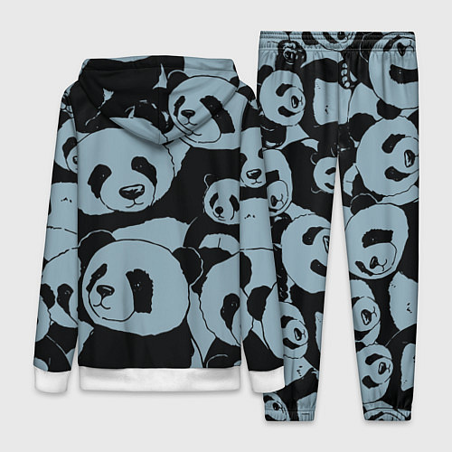 Женский костюм Panda summer song / 3D-Белый – фото 2