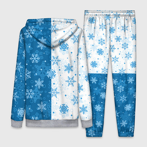 Женский костюм Красивые снежинки / 3D-Меланж – фото 2