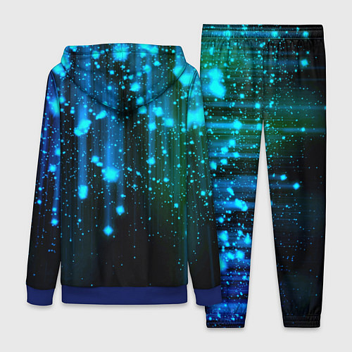 Женский костюм Space - starfall / 3D-Синий – фото 2