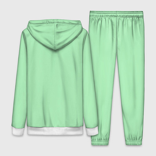 Женский костюм Мятный радуга / 3D-Белый – фото 2