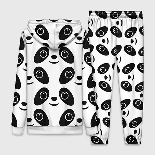 Женский костюм Panda bing dun dun / 3D-Белый – фото 2