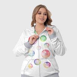 Женский 3D-костюм Мыльные пузыри, цвет: 3D-меланж — фото 2