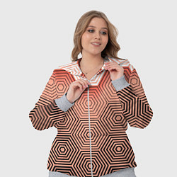 Женский 3D-костюм Multi- faceted pattern, цвет: 3D-меланж — фото 2