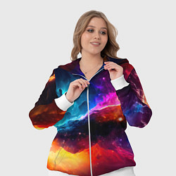 Женский 3D-костюм Космос, созданный нейросетью, цвет: 3D-белый — фото 2