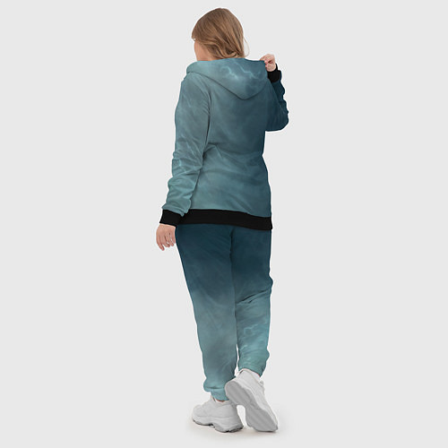 Женский костюм Милый щенок в одеяле / 3D-Черный – фото 5