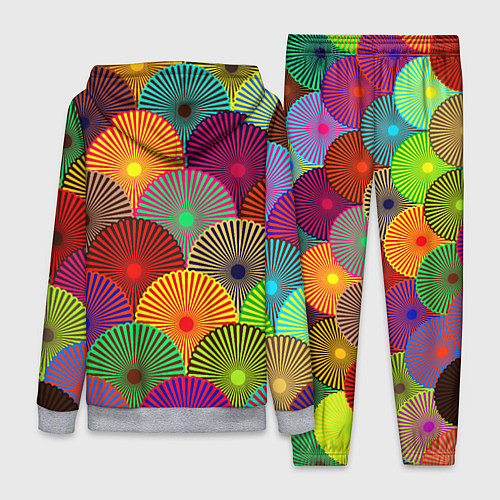 Женский костюм Multicolored circles / 3D-Меланж – фото 2
