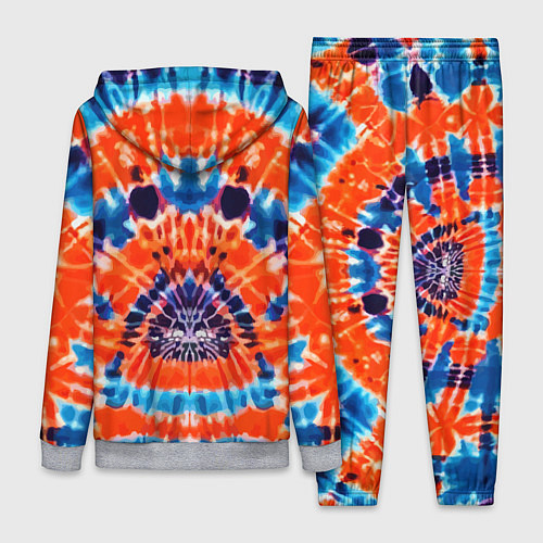 Женский костюм Яркий стиль тай дай / 3D-Меланж – фото 2