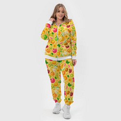 Женский 3D-костюм Fruit abundance, цвет: 3D-белый — фото 2