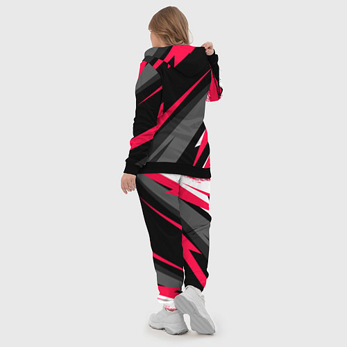 Женский костюм Mitsubishi fast lines / 3D-Черный – фото 5