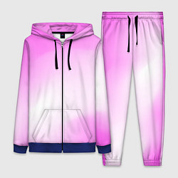 Женский 3D-костюм Градиент розовый, цвет: 3D-синий
