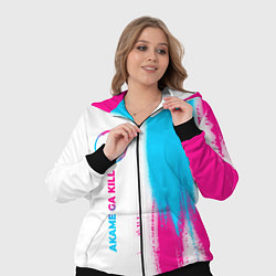 Женский 3D-костюм Akame ga Kill neon gradient style: по-вертикали, цвет: 3D-черный — фото 2