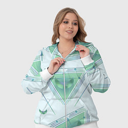 Женский 3D-костюм Луна в треугольнике, цвет: 3D-белый — фото 2