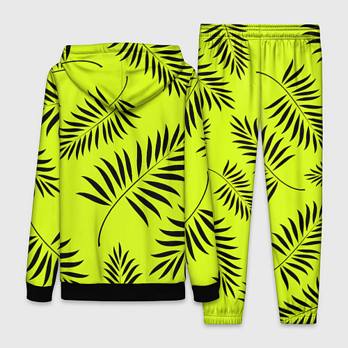 Женский костюм Пальмовые ветви / 3D-Черный – фото 2