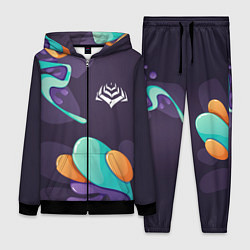 Женский костюм Warframe graffity splash