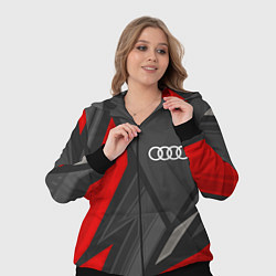 Женский 3D-костюм Audi sports racing, цвет: 3D-черный — фото 2