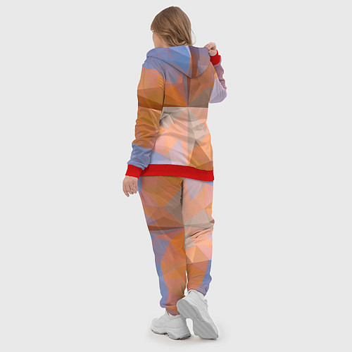Женский костюм Текстурный пак / 3D-Красный – фото 5