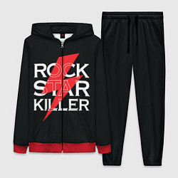 Женский 3D-костюм Rock Star Killer, цвет: 3D-красный