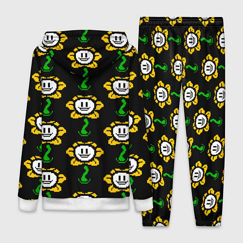 Женский костюм Undertale - flowey smile / 3D-Белый – фото 2