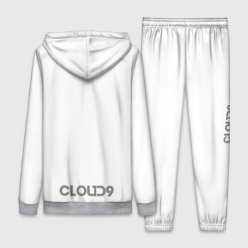 Женский костюм Cloud9 white / 3D-Меланж – фото 2