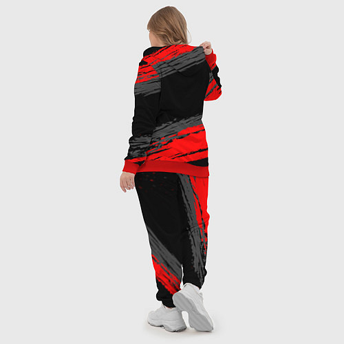 Женский костюм Heroic black / 3D-Красный – фото 5