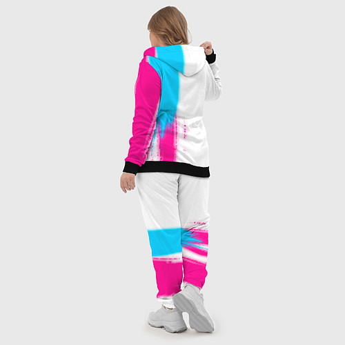 Женский костюм Assassins Creed neon gradient style: по-вертикали / 3D-Черный – фото 5