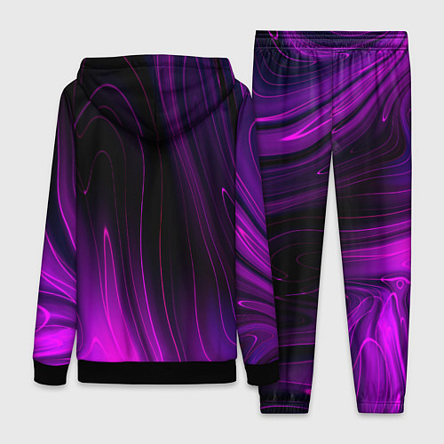 Женский костюм Nine Inch Nails violet plasma / 3D-Черный – фото 2