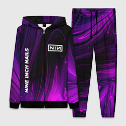 Женский костюм Nine Inch Nails violet plasma