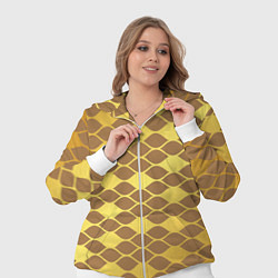 Женский 3D-костюм Golden pattern, цвет: 3D-белый — фото 2