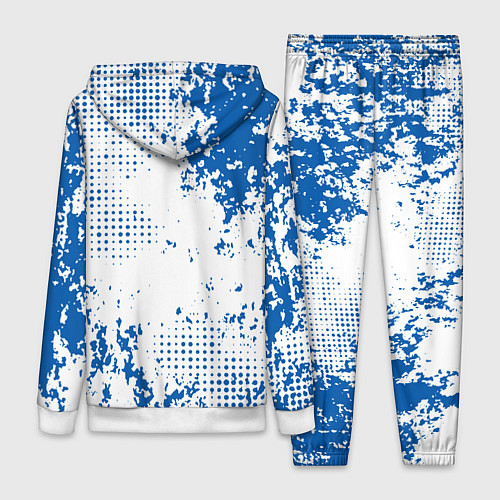 Женский костюм Subaru blue logo / 3D-Белый – фото 2