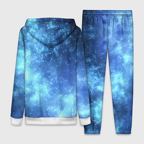 Женский костюм Яркие звёзды в космосе / 3D-Белый – фото 2