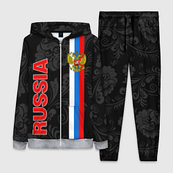 Женский костюм Russia black style